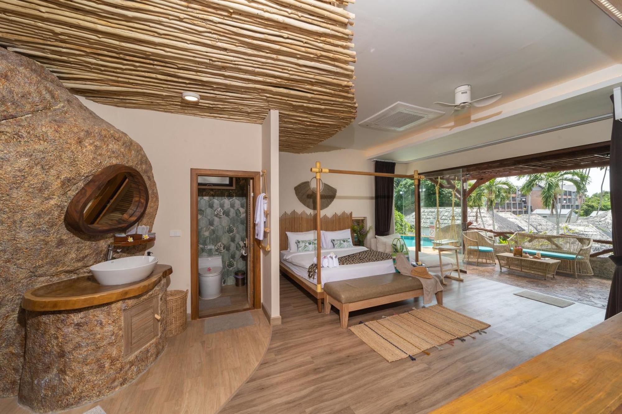 The Rock Samui Beach Resort Lamai Beach  Rom bilde
