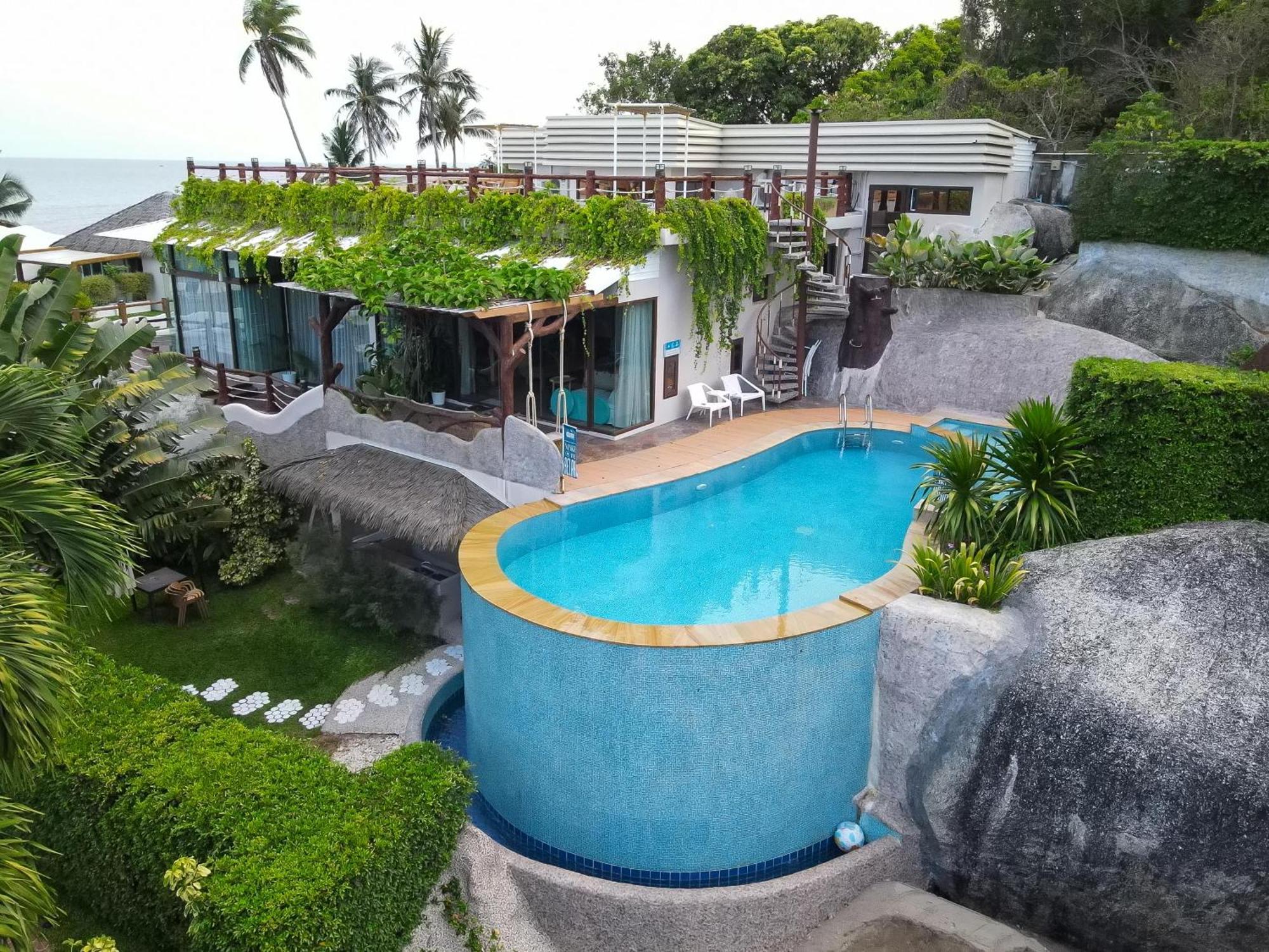 The Rock Samui Beach Resort Lamai Beach  Eksteriør bilde